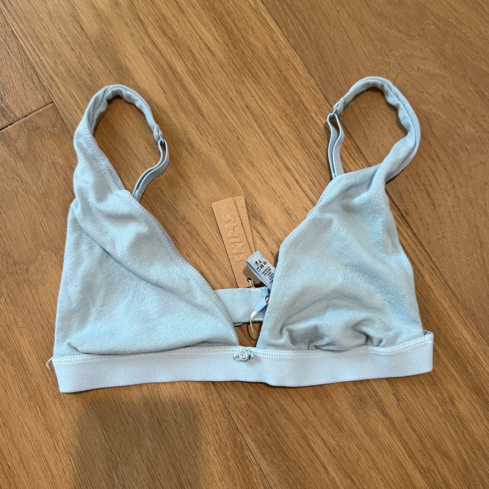 Skims Light Blue Women's Bralette
